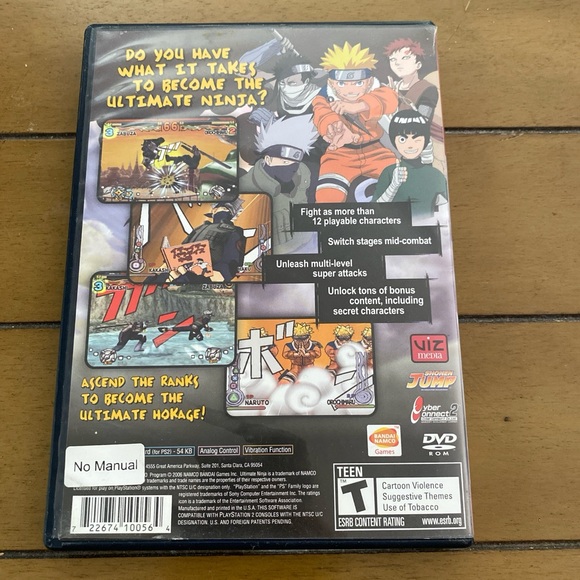PS2 Naruto video game - Picture 2 of 8